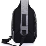 Mini mochila antirrobo impermeable con puerto de carga USB