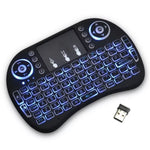 Mini teclado con luz para Smart TV, TV Box, PC o Laptop