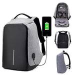 Mochila antirrobo impermeable con puerto de carga USB