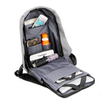 Mochila antirrobo impermeable con puerto de carga USB