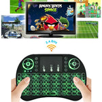 Mini teclado con luz para Smart TV, TV Box, PC o Laptop