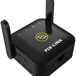 Repetidor PIX LINK de 2 antenas para mejor alcance LV-WR22, expande la señal wifi