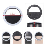 Selfie ring light (anillo de luz)