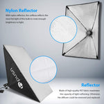 Equipo para videos y fotos - SOFT BOX (caja difusora de luz)