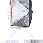 Equipo para videos y fotos - SOFT BOX (caja difusora de luz)