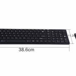 Teclado y Mouse inalámbrico ultrafinos