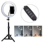 Aro de luz de 14 pulgadas mas tripode de 200 cms
